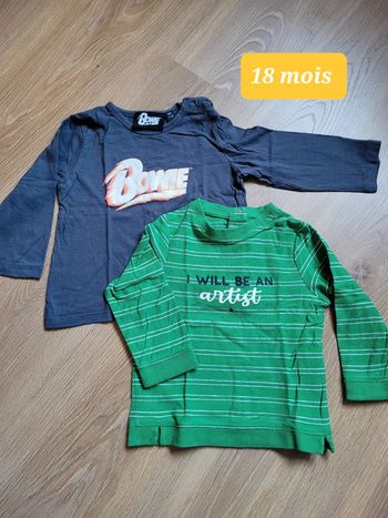 Lot de 2 tee-shirt ML