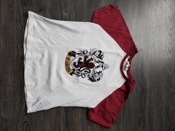 T-shirt rouge et blanc S 36 Harry Potter Jennyfer NEUF