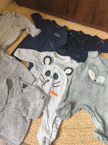 Lot de pyjamas naissance