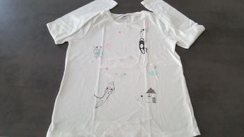 Tee shirt manches longes Kiabi 12 ans fille