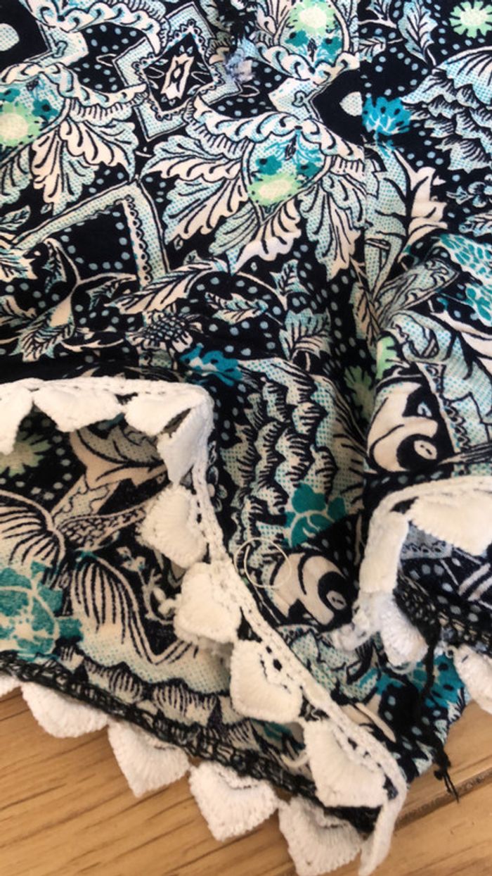 Short léger Liberty taille S bleu turquoise - photo numéro 5