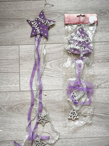 Suspensions décoratives de Noël 