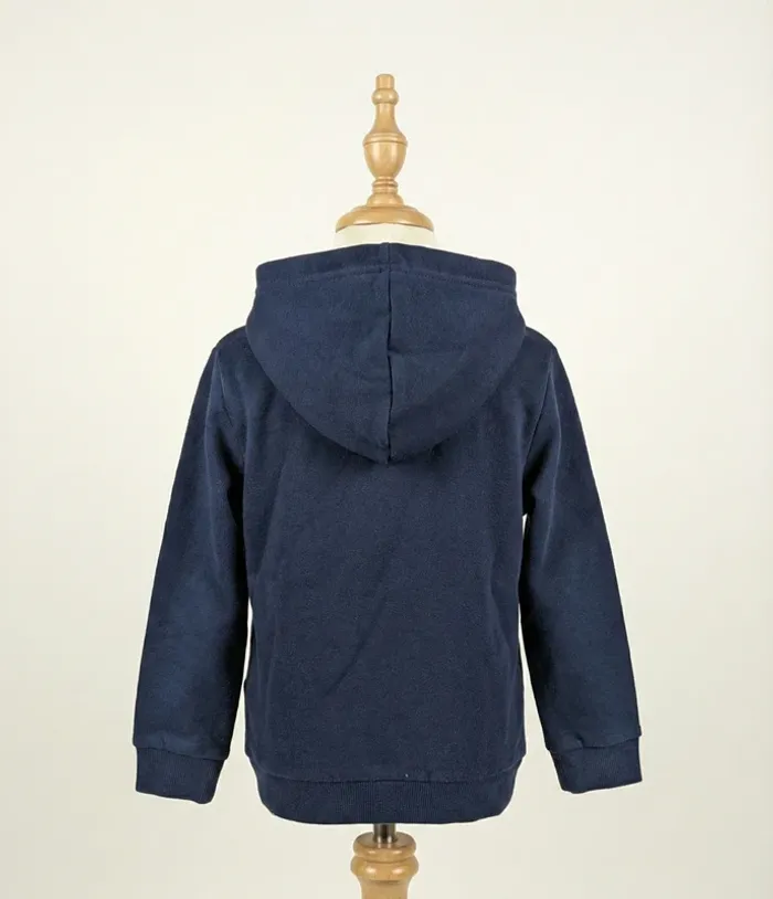 Sweat à Capuche Tissaia - 3 ans - Bleu Marine "Champion Club" Foot - photo numéro 2