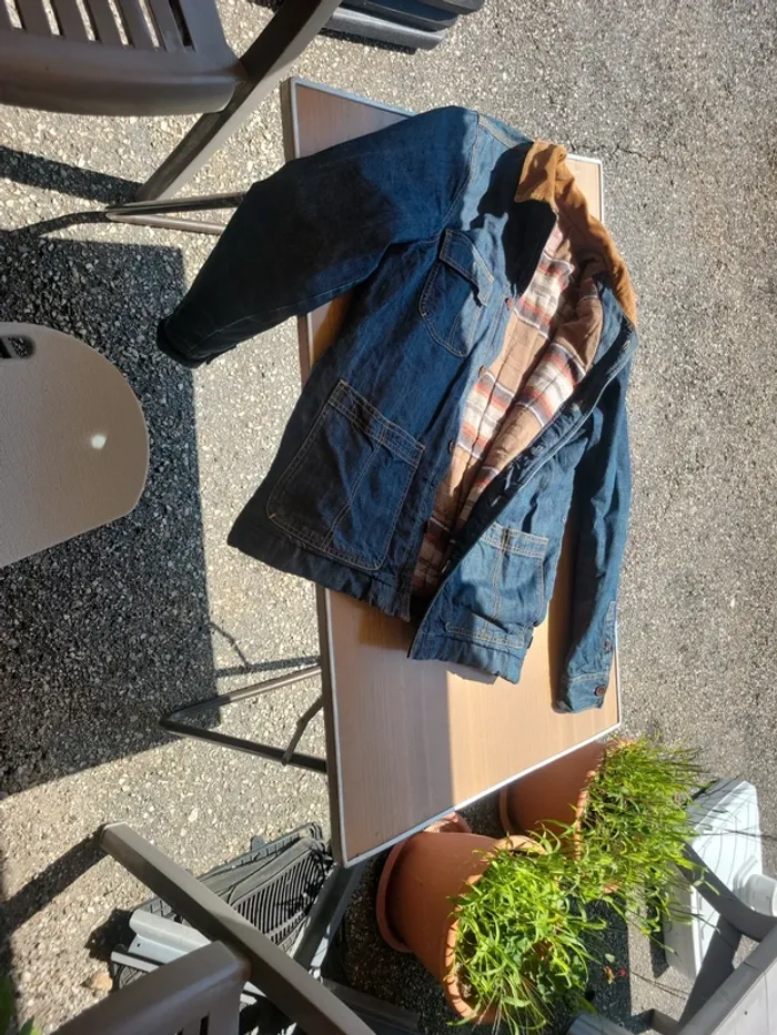 Veste jean taille S VANS - photo numéro 2