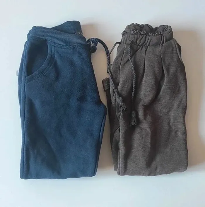 Lot 2 bas jogging fille