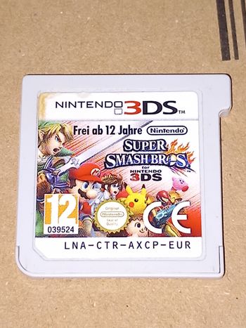 Super smash bross Nintendo 3ds