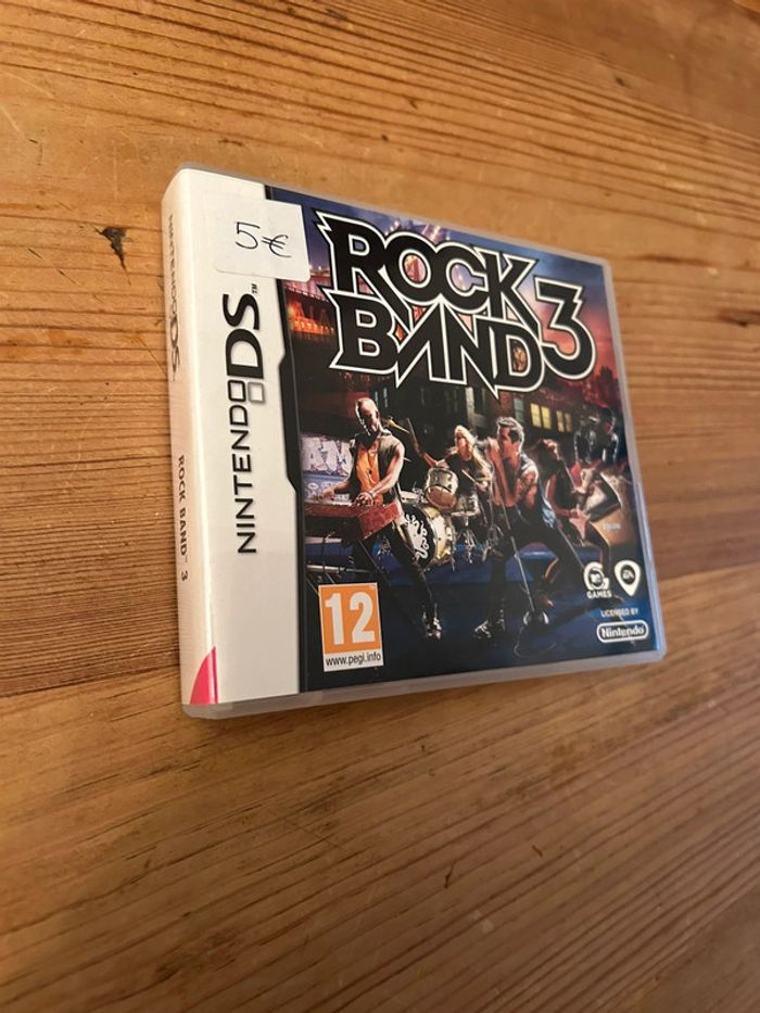 Jeu vidéo Nintendo Ds Rock Band 3 - photo numéro 3