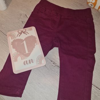 Jean pantalon 12 mois Mots d'enfants
