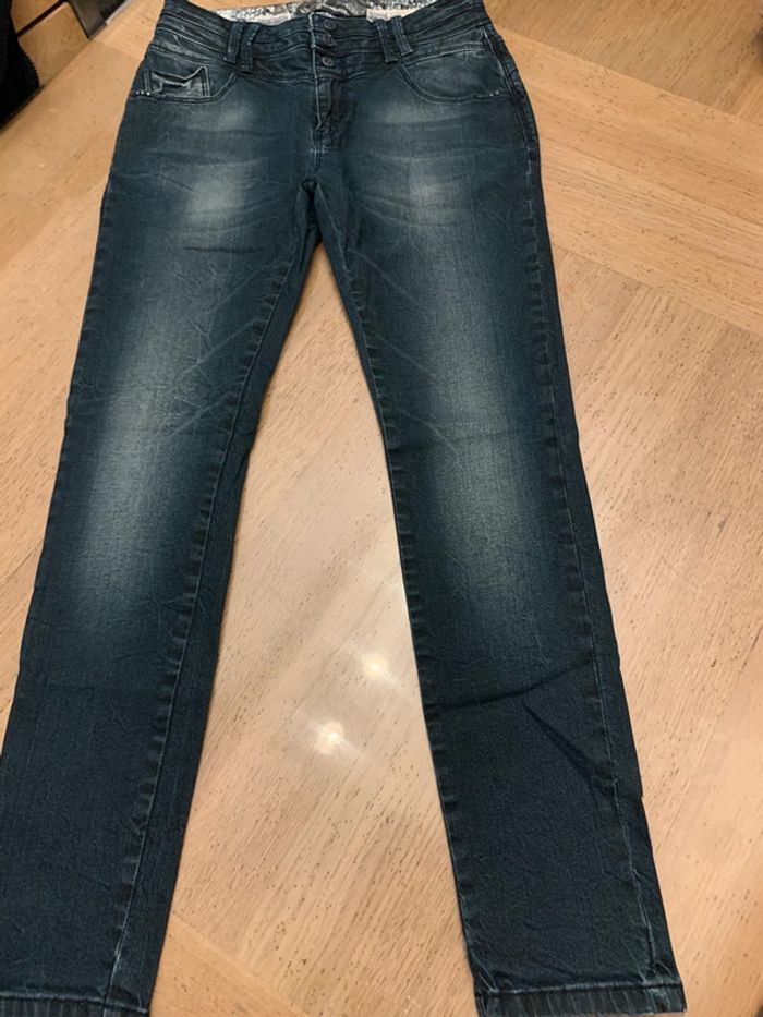 Jean premium bonobo taille 36 coupe boyfriend - photo numéro 2