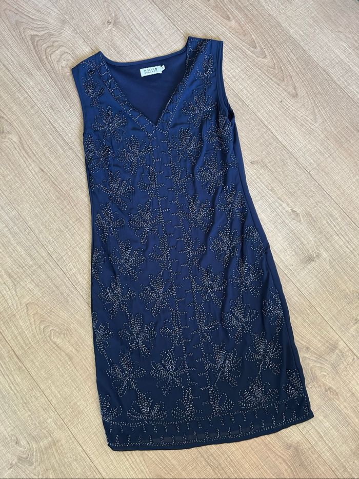 Robe bleue marine sans manches Molly Bracken taille S jamais portée - photo numéro 7