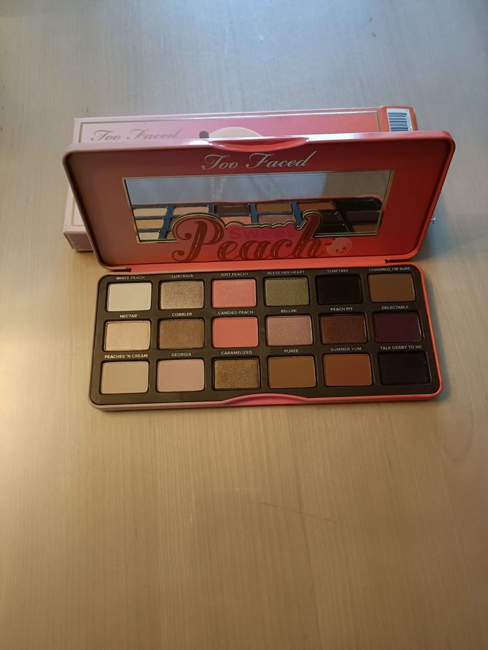 TROIS PALETTES TOO FACED CHOCOLATE, GINGERBREAD, PEACH - photo numéro 7