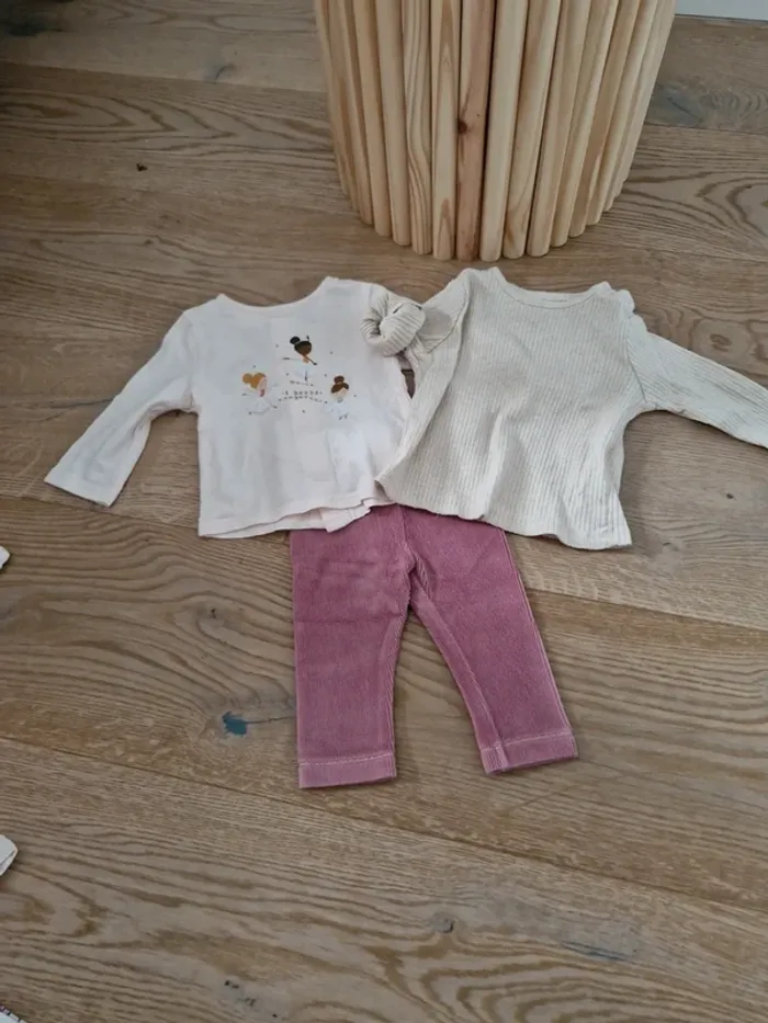 Lot de vêtement bébe fille 3 mois saison Hiver - photo numéro 3