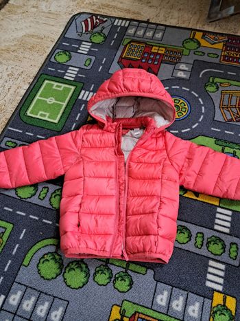 Doudoune légère bébé fille 12 mois