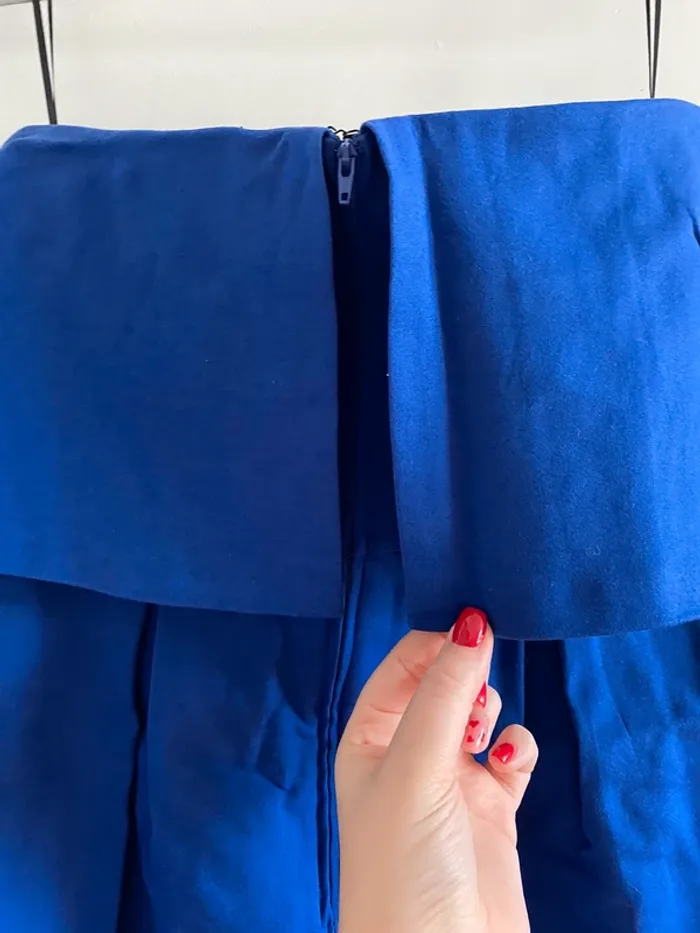 Robe bustier bleue Nafnaf - photo numéro 7