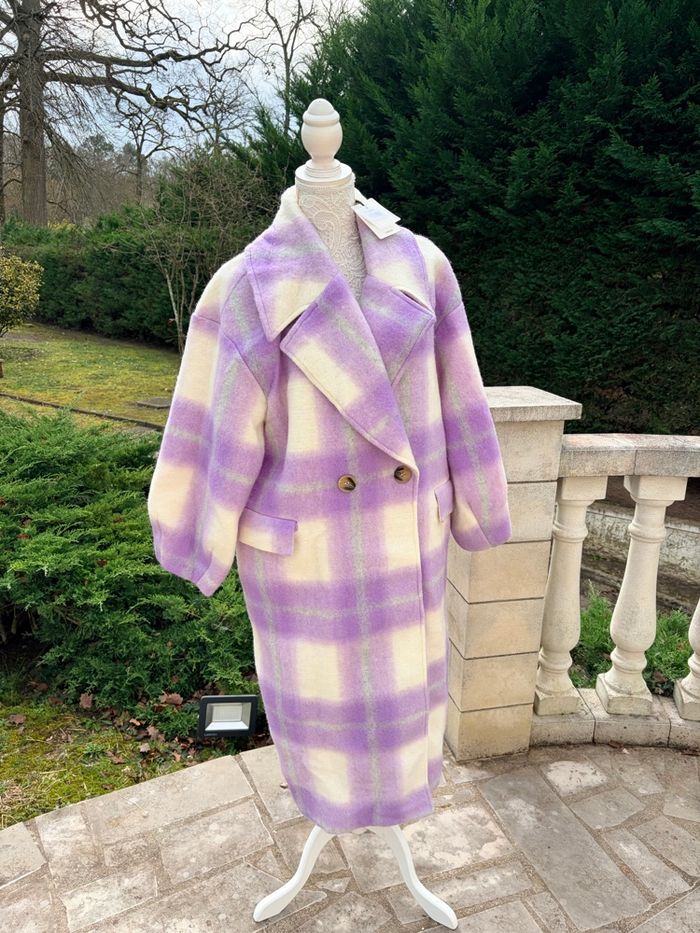 Manteau long Lumina neuf oversize taille unique - photo numéro 2