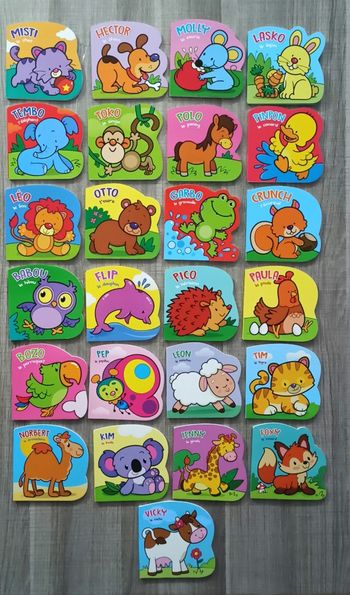 Lot de 25 livres pour bébé et jeune enfant NEUFS