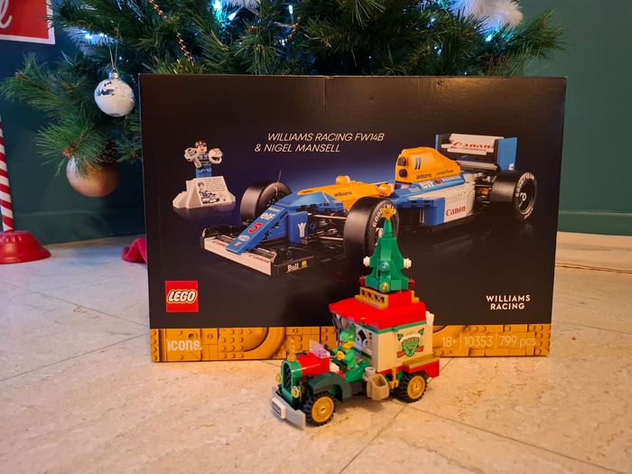 LEGO Icons 10353 - Williams Racing FW14B et Nigel Mansell
