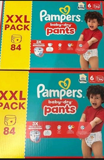 Pack Pampers xxl lot de 2 pants plusieurs tailles dispo