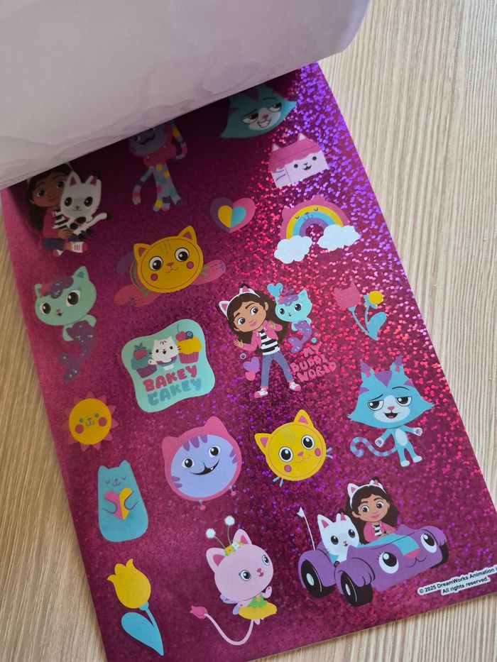 Cahier stickets gabby chat gabby et la maison magique - photo numéro 3