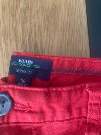 Lot chinos taille 36