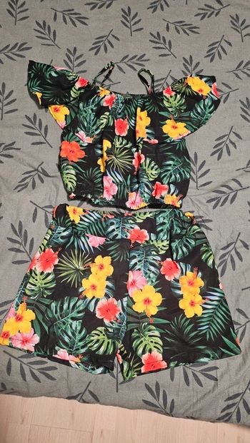 Ensemble short et haut