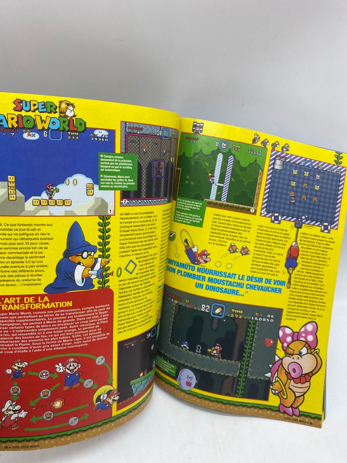 Livre Magazine Le grand guide Mario l’éternel Mario l’incroyable histoire 2024 Neuf !! - photo numéro 3
