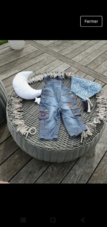 Salopette neuve orchestra 12 mois