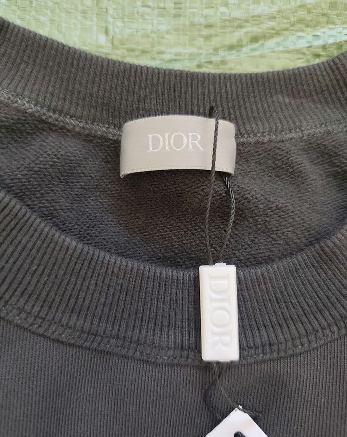 Pull Dior col rond taille S oversize noir femme homme - photo numéro 6
