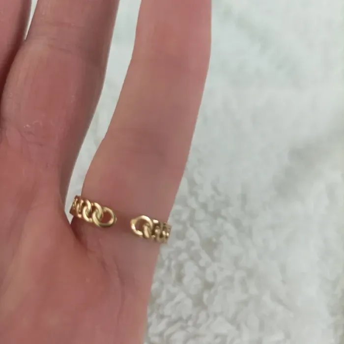 Bague coeur vert Bohm - photo numéro 4