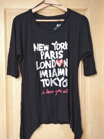 Sweat cache cache manches 3/4 taille 2