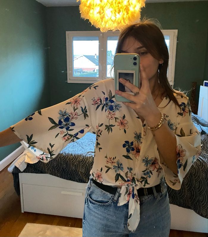 Blouse fleurie - photo numéro 4