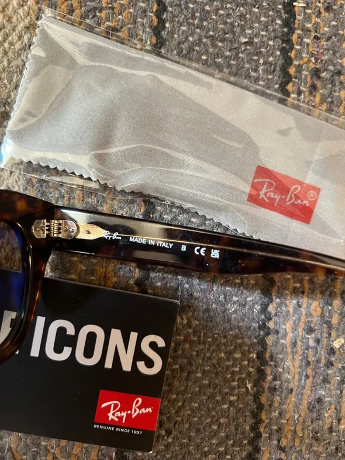 Lunettes de soleil officiel Ray-Ban 2025 édition limitée rare - photo numéro 6