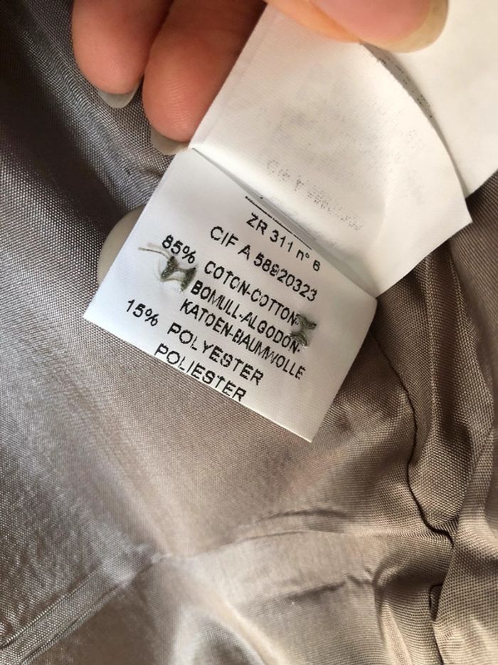 Blazer en velours côtelé vintage 38 - photo numéro 5