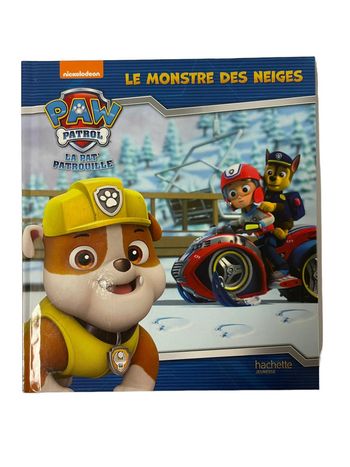 Livre Paw Patrol / Pat Patrouille le monstre des neiges Hachette
