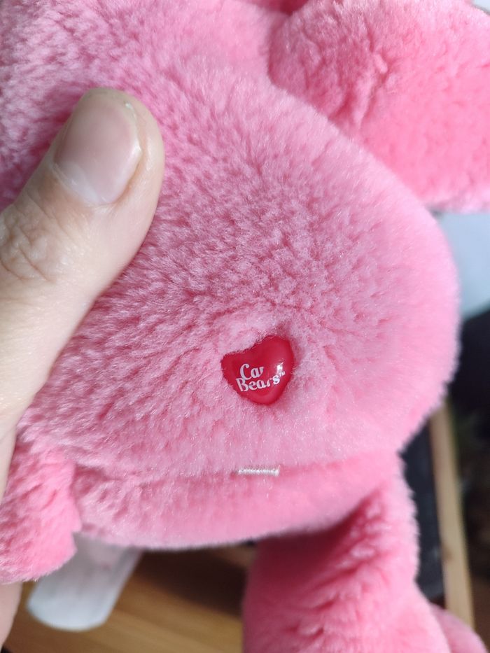 plush care bears Bisounours love-a-lot groscheri articulé g3 Peluche 2004 Heart - photo numéro 4