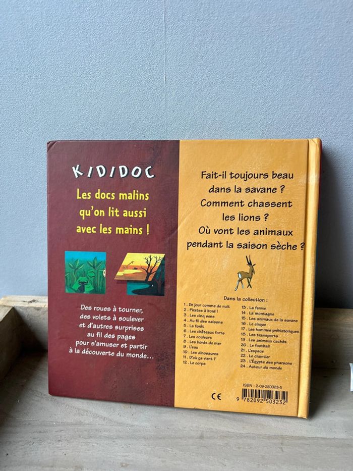 Kididoc les animaux de la savane - photo numéro 2