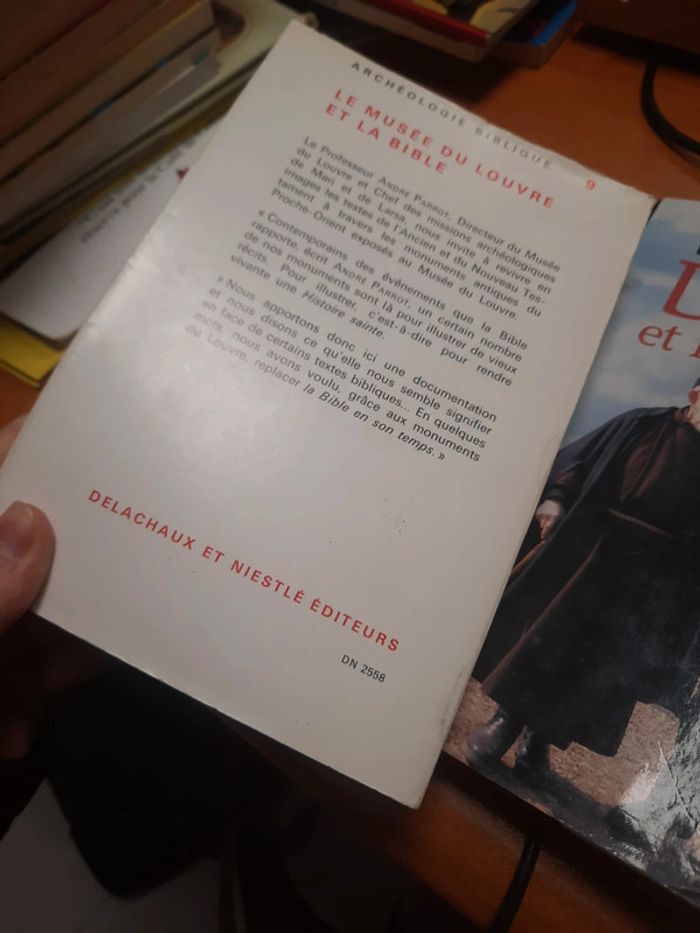 Lot 2 livres religion archéologie biblique - photo numéro 5