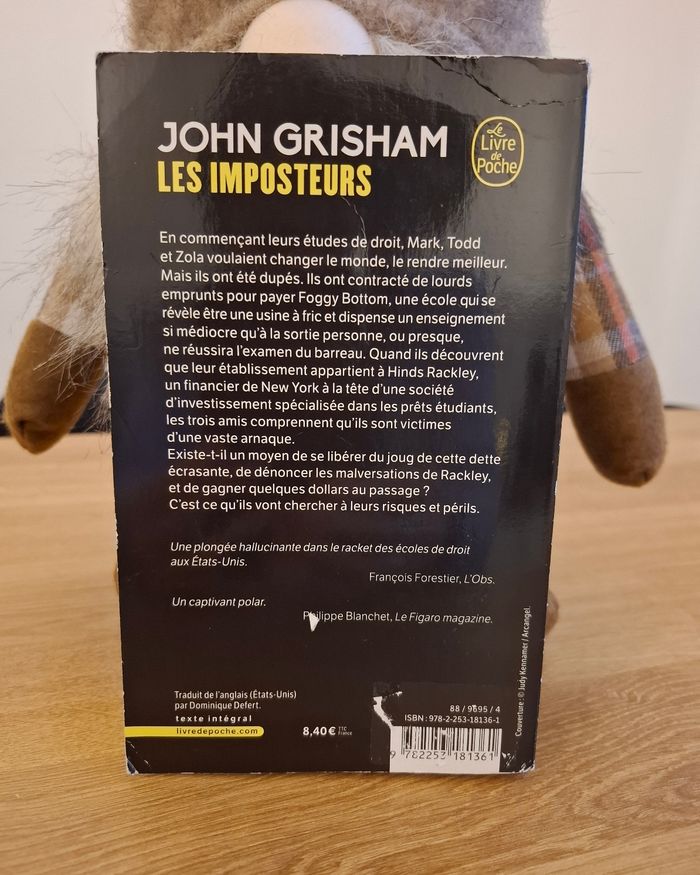 Les imposteurs par John Grisham - photo numéro 2