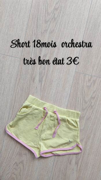 Short 18mois orchestra 