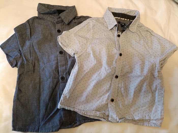 Chemises manches courtes 3  ans