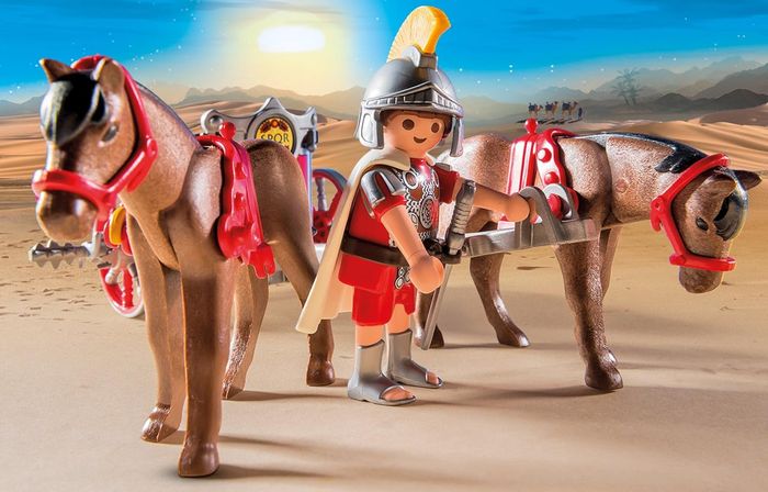 Playmobil 5392 Légionnaire Romain avec catapulte - photo numéro 4