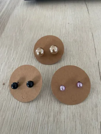 Lot de paires  de boucles d’oreilles