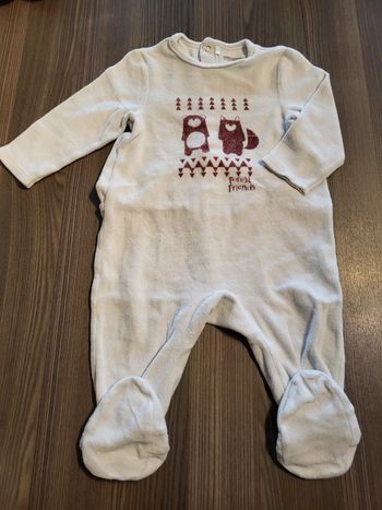 Pyjama taille 12 mois (74 cm)