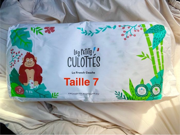 Les petits culottés : couches taille 7 // 20-35kg