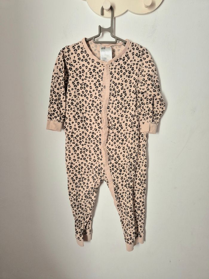 Pyjamas léopard 1 pièces légers sans pied * H&M * - photo numéro 2