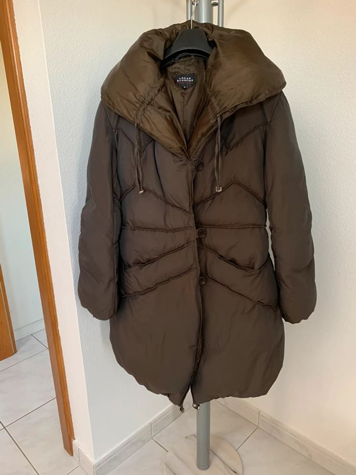 Manteau doudoune femme marron
