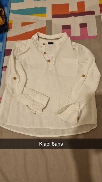 Chemise manches longues