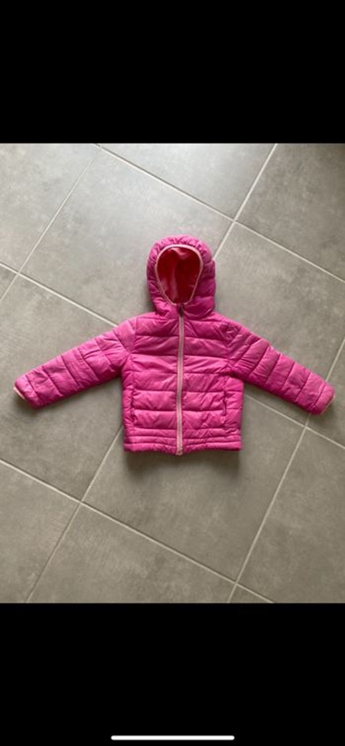 Doudoune à capuche rose 6 ans - photo numéro 2