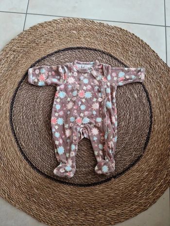 Joli pyjama chaud 1 pièce Orchestra taille 1 mois