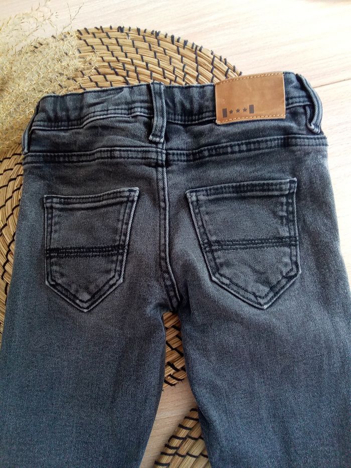 Jean gris slim TAO taille 3 ans - photo numéro 7